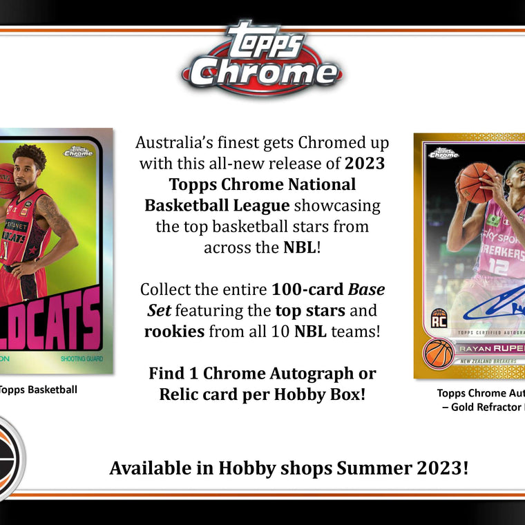 2022-23 Topps Hungry Jacks NBL Chrome Basketball Hobby Box