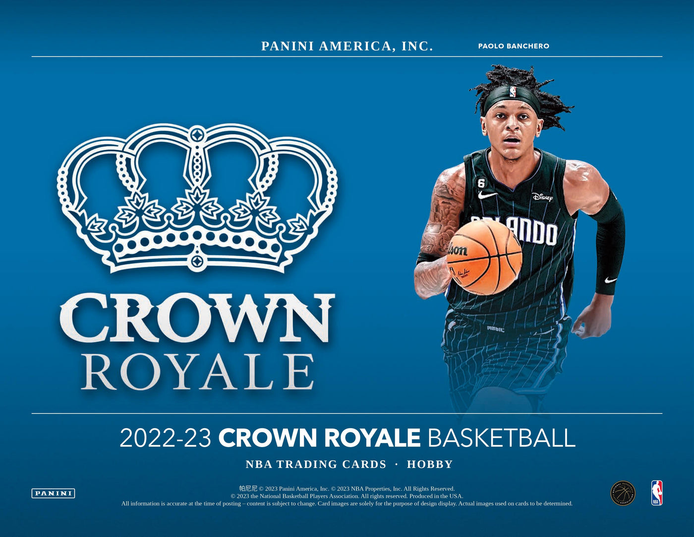 2022-23 Crown Royale Basketball Hobby Box
