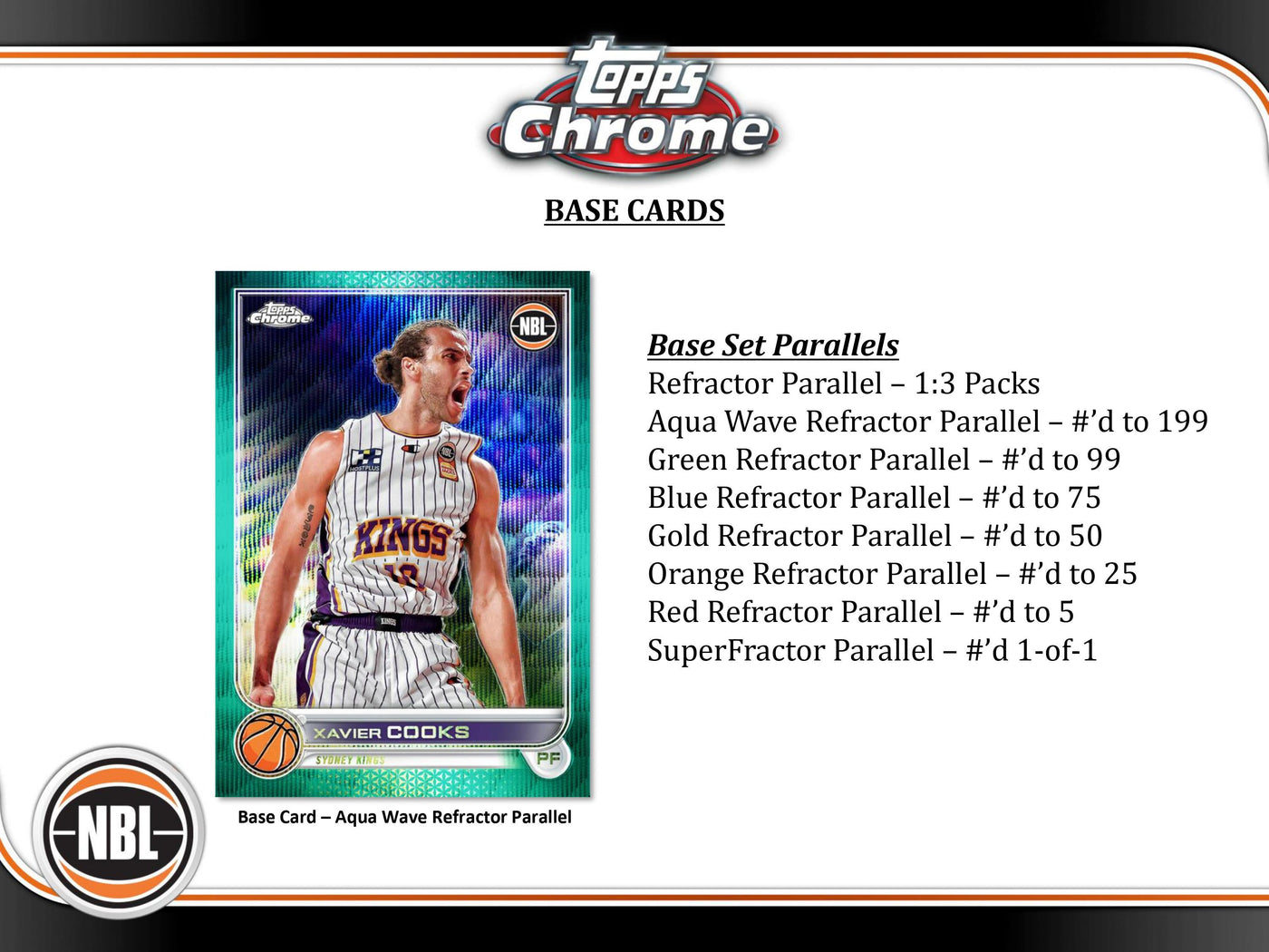 2022-23 Topps Hungry Jacks NBL Chrome Basketball Hobby Box