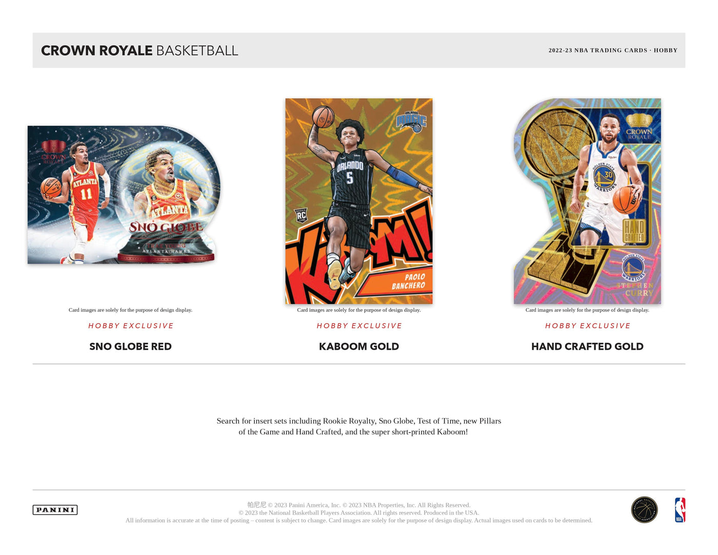2022-23 Crown Royale Basketball Hobby Box