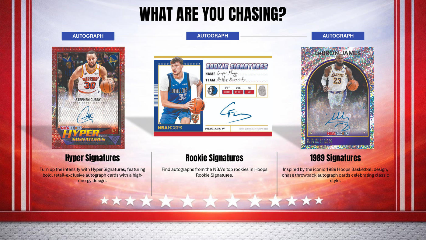 2025-26 Topps Hoops Basketball Hobby Box