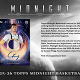 2025-26 Topps Midnight Basketball Hobby Box