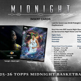 2025-26 Topps Midnight Basketball Hobby Box