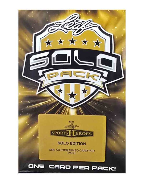2025 Leaf Metal Sports Heroes Solo Edition Hobby Pack