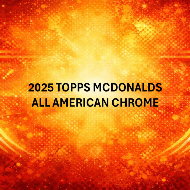 2025 Topps McDonalds All American Basketball hobby Box