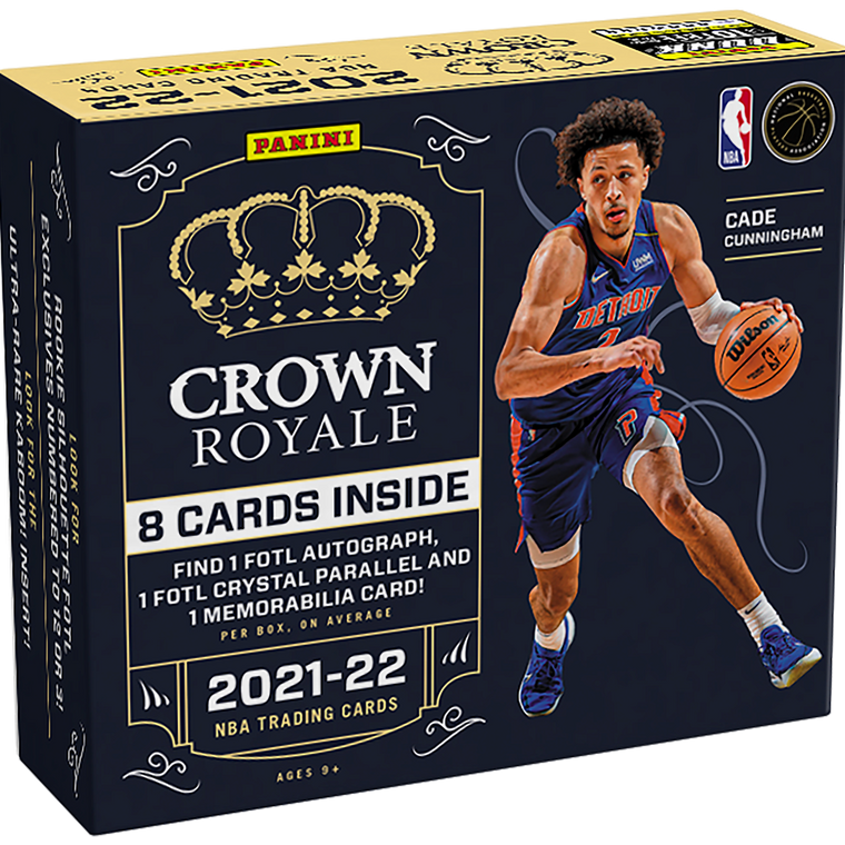2021-22 Panini Crown Royale Basketball Hobby Box