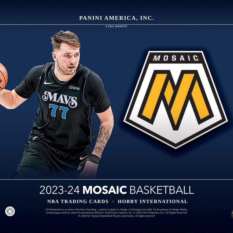 2023-24 Panini Mosaic Hobby International Basketball Box