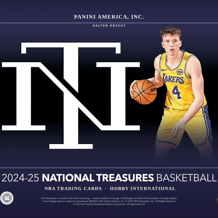 2024-25 Panini National Treasures Basketball International Hobby Box