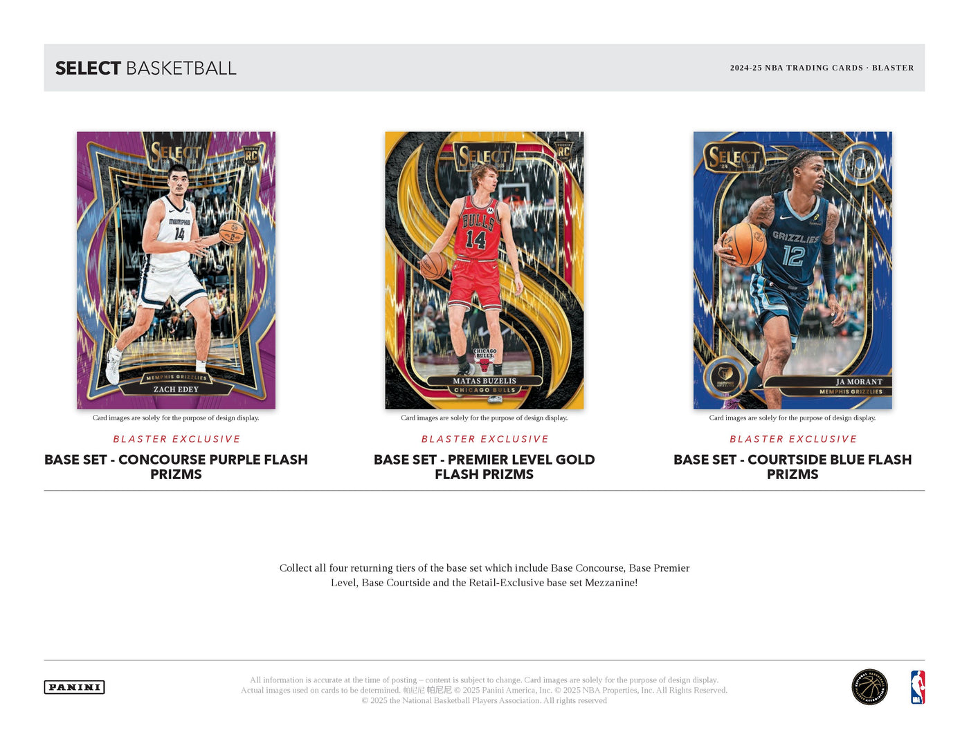 2024-25 Panini Select Basketball 6-Pack Blaster Box