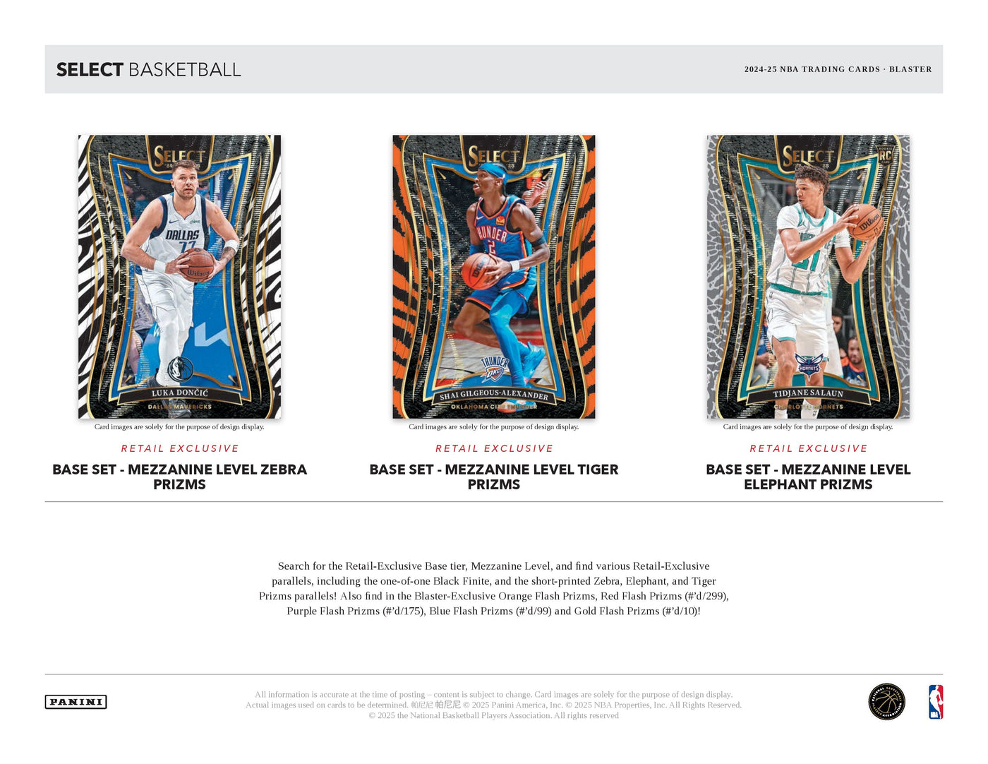 2024-25 Panini Select Basketball 6-Pack Blaster Box