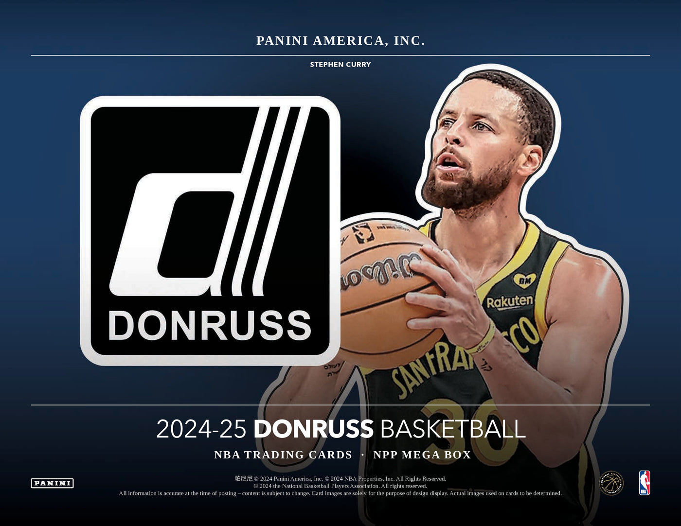 2024-25 Panini Donruss Basketball Mega Box