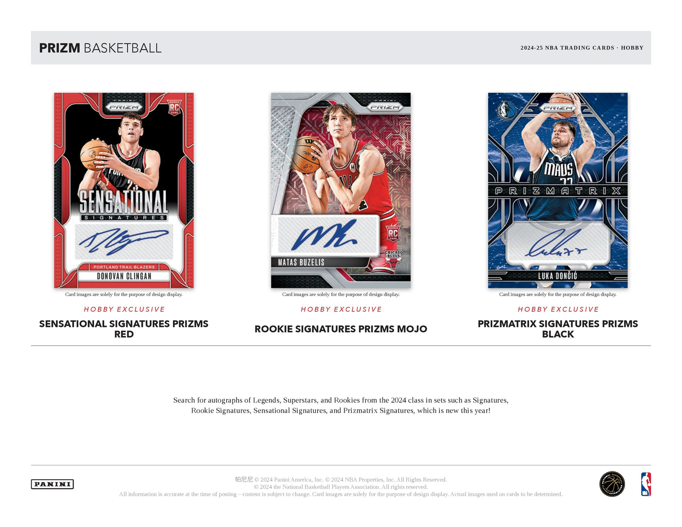 2024-25 Panini Prizm Basketball Hobby Pack