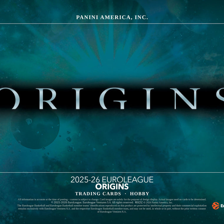 2025-26 Panini Origins EuroLeague Basketball Hobby Box