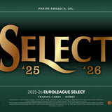 2025-26 Panini Select EuroLeague Basketball Hobby Box