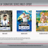 2025 Leaf Signature Series Multi-Sport Hobby Box