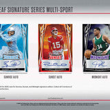 2025 Leaf Signature Series Multi-Sport Hobby Box