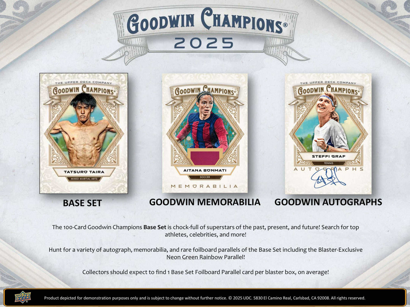 2025 Upper Deck Goodwin Champions Blaster Box