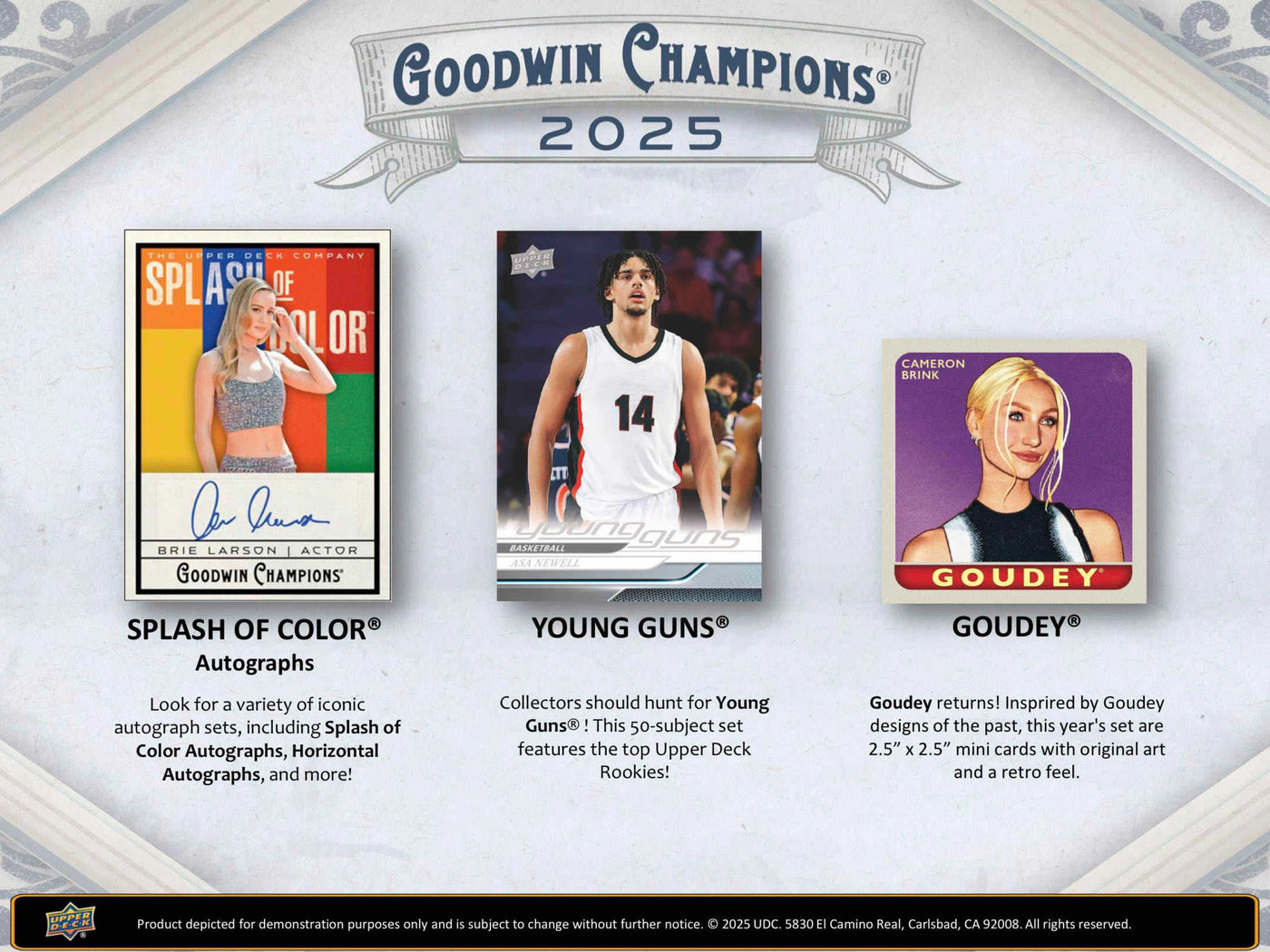 2025 Upper Deck Goodwin Champions Blaster Box