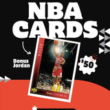 Bundle of NBA - 15 Basketball Trading Cards + Bonus Michael Jordan