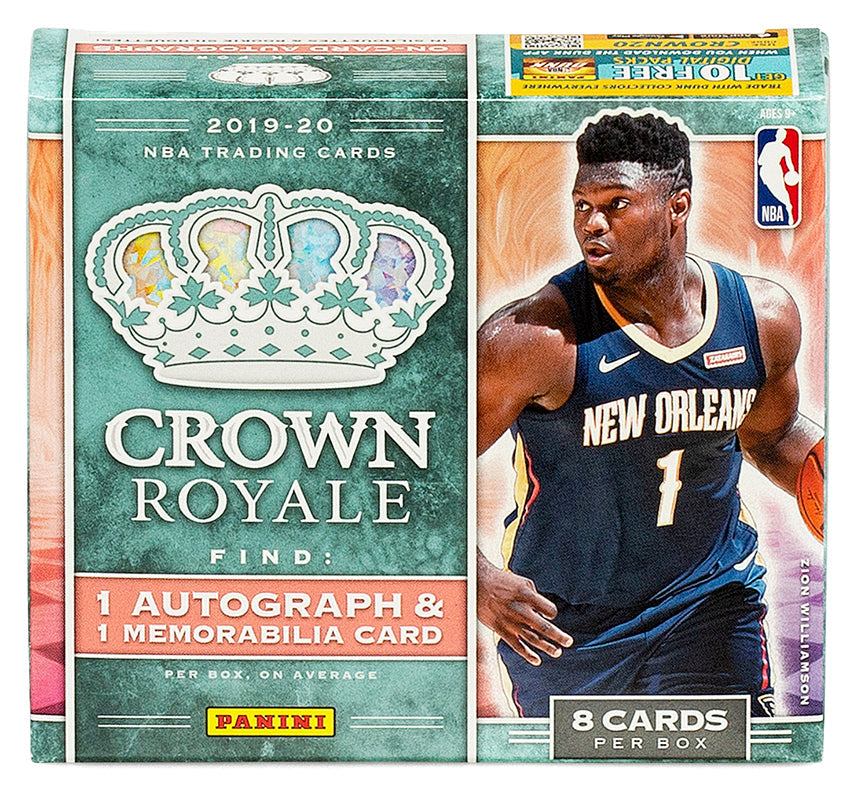 2019-20 Panini Crown Royale Basketball Hobby Box