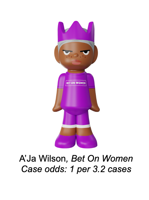 2024 Ghostwrite WNBA Game Face Basketball Blind 12-Box Case