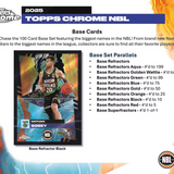 2024-25 Topps NBL Chrome Basketball Hobby Pack