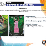 2024-25 Topps NBL Chrome Basketball Hobby Pack