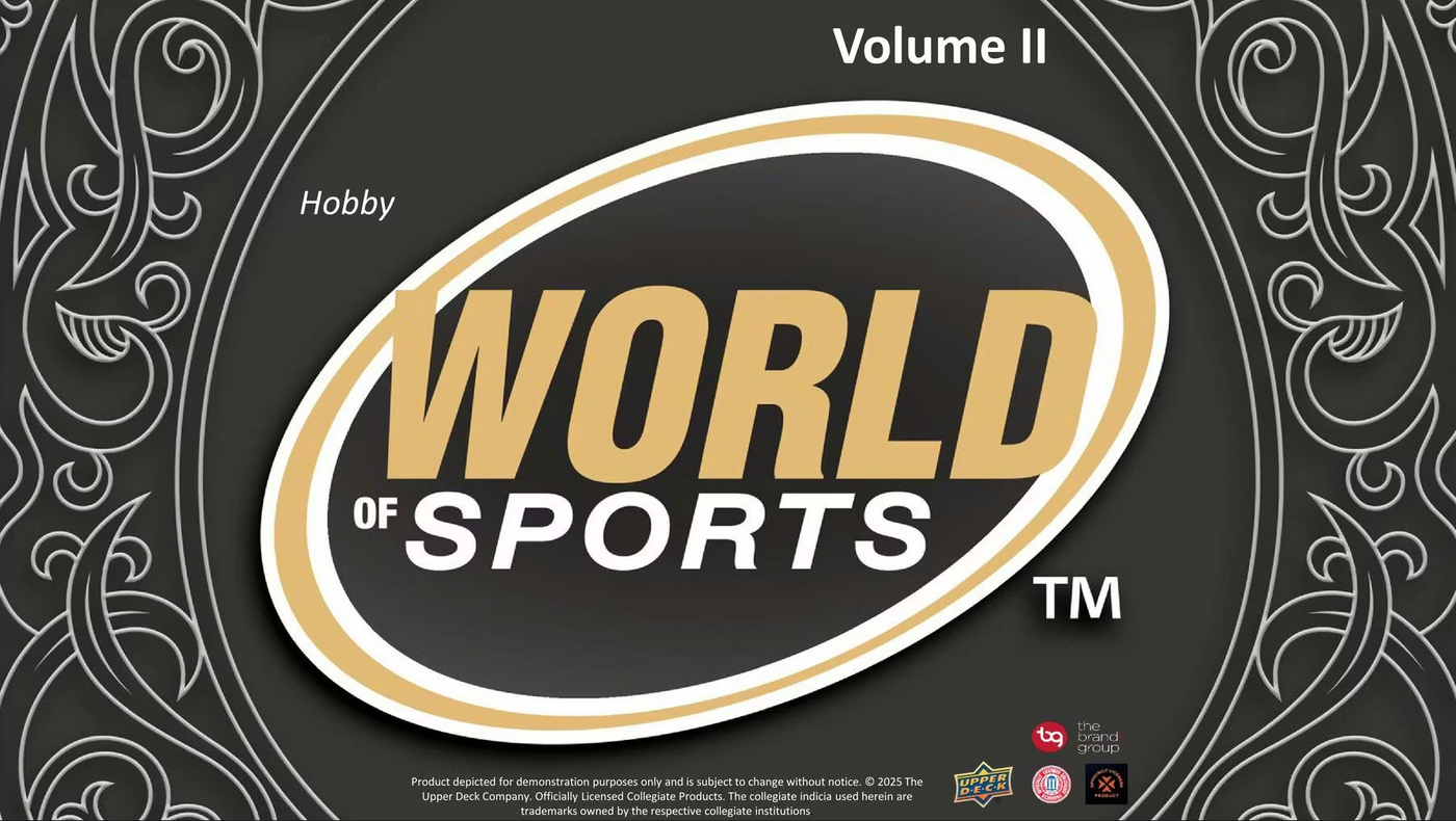 2025 Upper Deck World of Sports Volume 2 Multisport Hobby Box