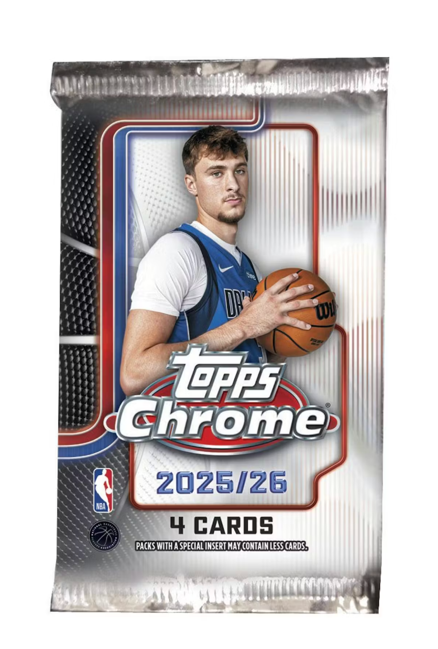 2025-26 Topps Chrome Basketball Hobby Box