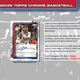 2025-26 Topps Chrome Basketball Jumbo Box