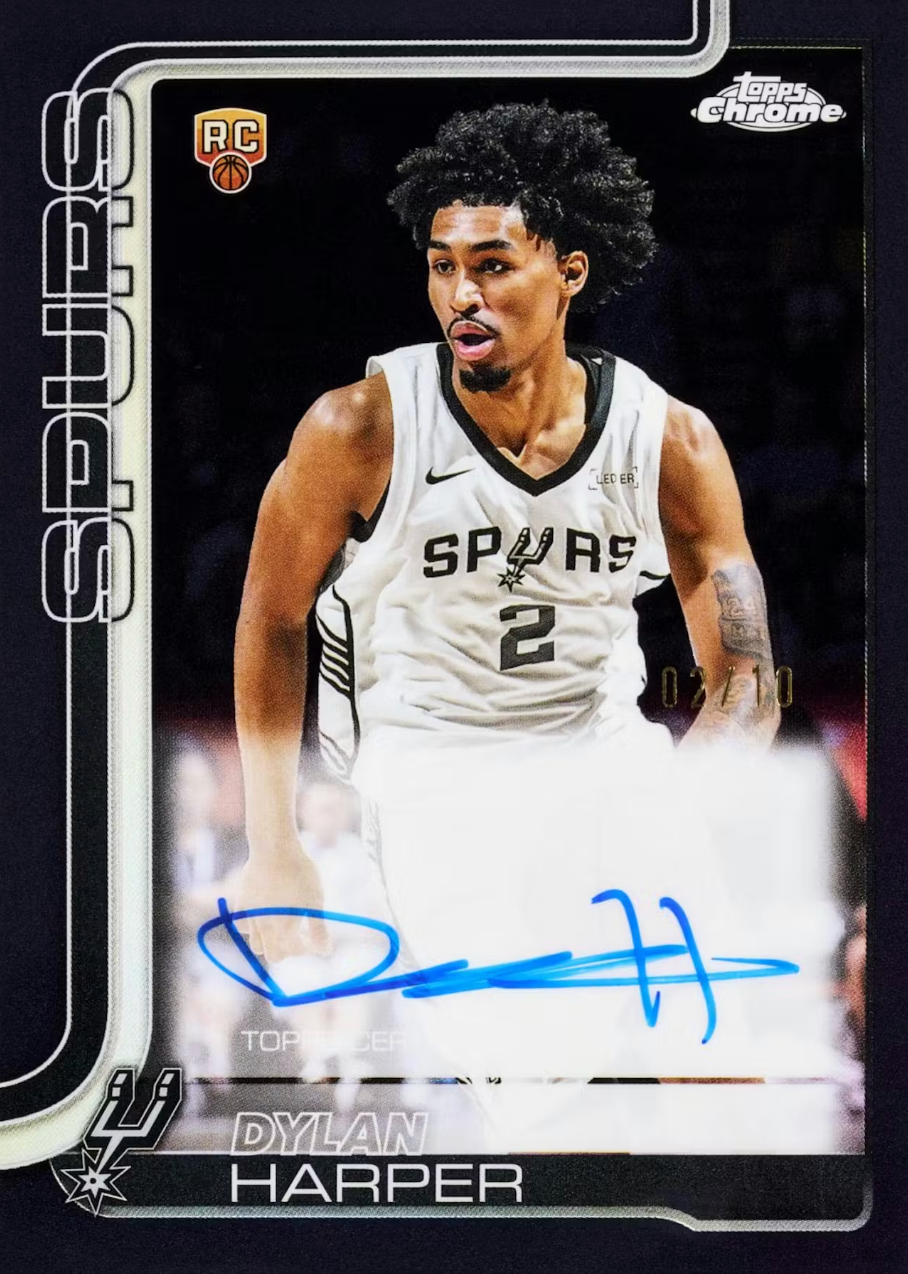 2025-26 Topps Chrome Basketball Jumbo Box