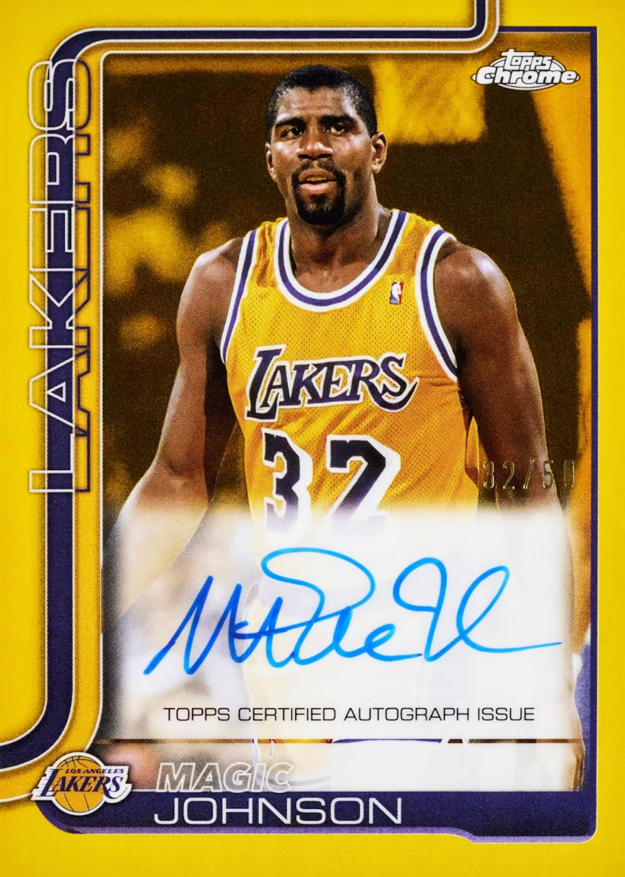 2025-26 Topps Chrome Basketball Hobby Box