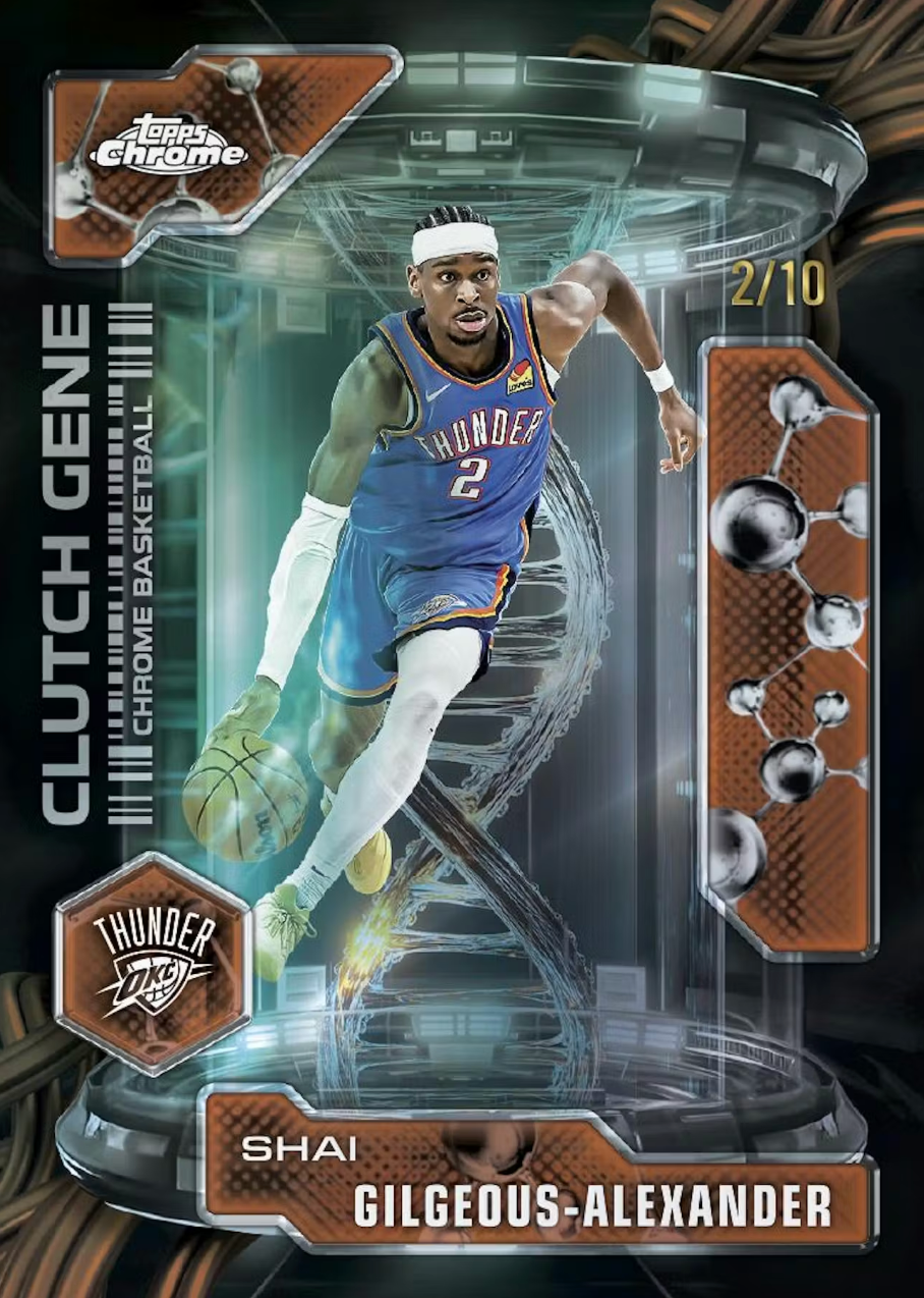 2025-26 Topps Chrome Basketball Hobby Box