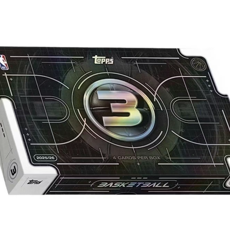 2025-26 Topps Three Basketball Hobby Box