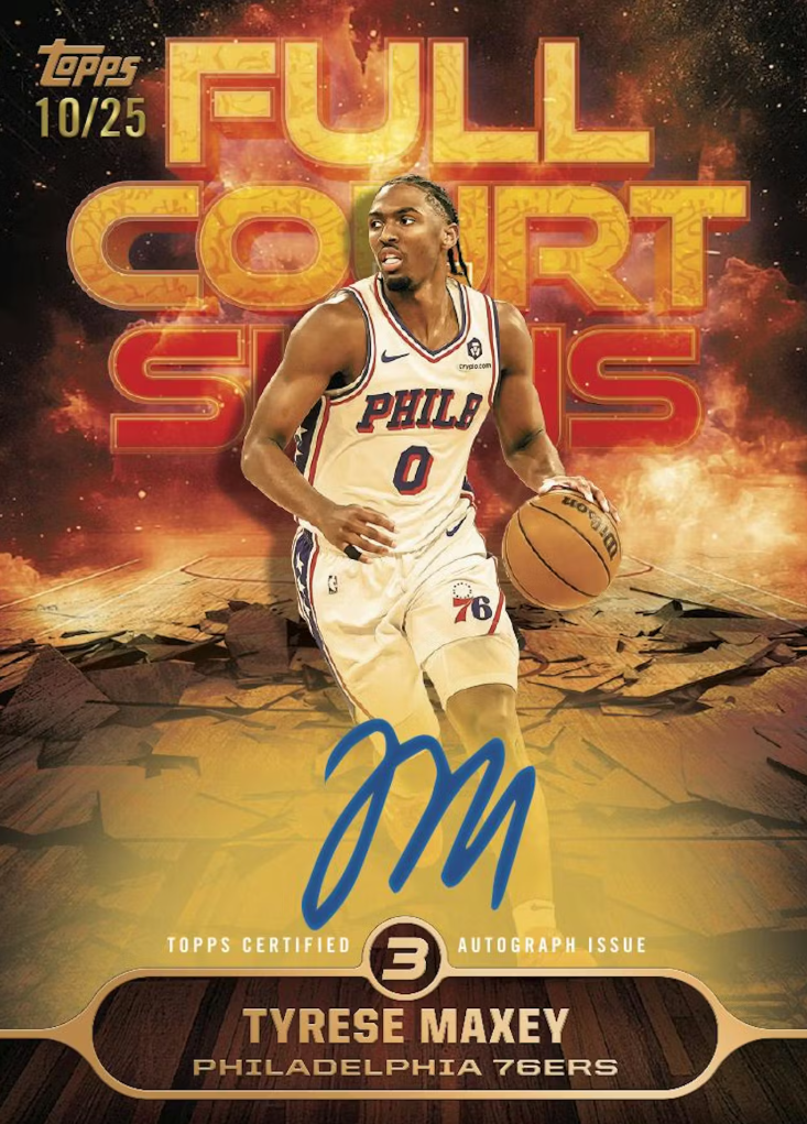 2025-26 Topps Three Basketball Hobby Box