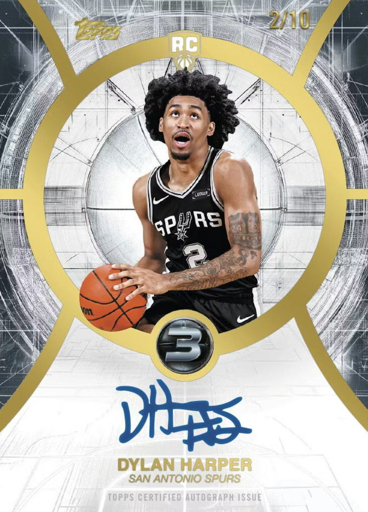 2025-26 Topps Three Basketball Hobby Box