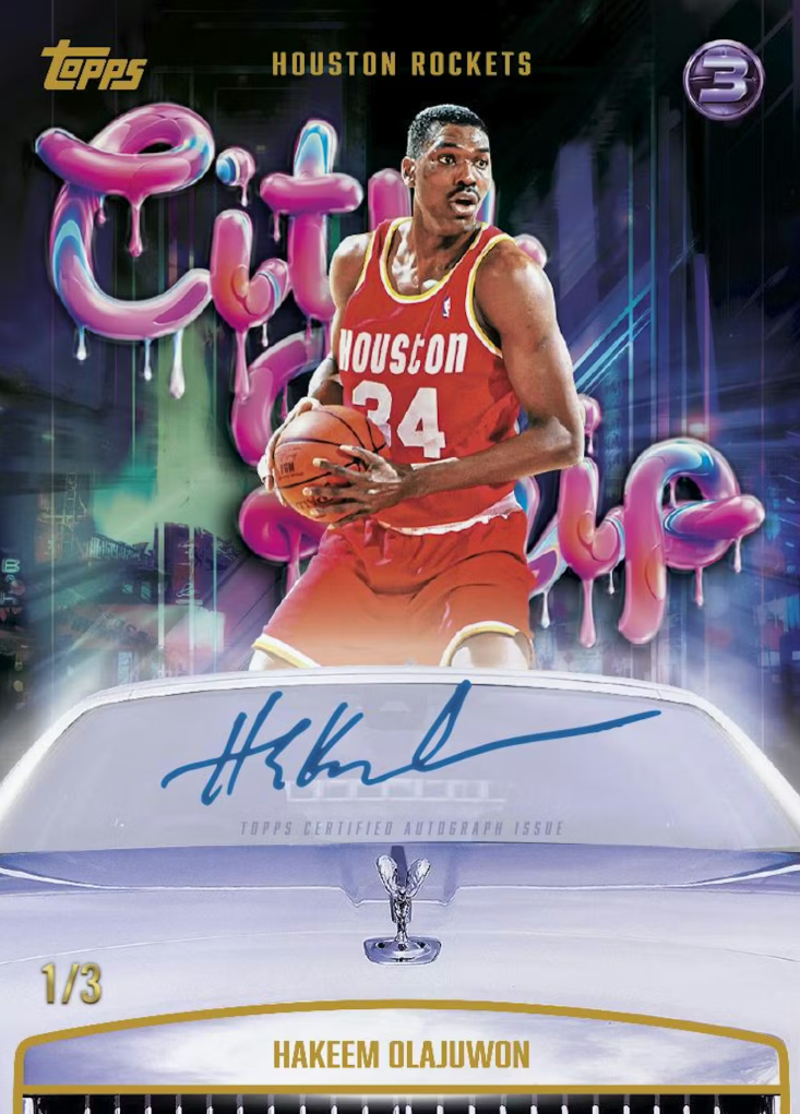 2025-26 Topps Three Basketball Hobby Box