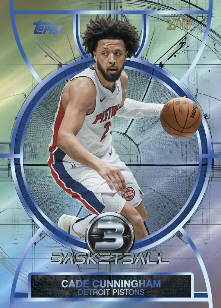 2025-26 Topps Three Basketball Hobby Box