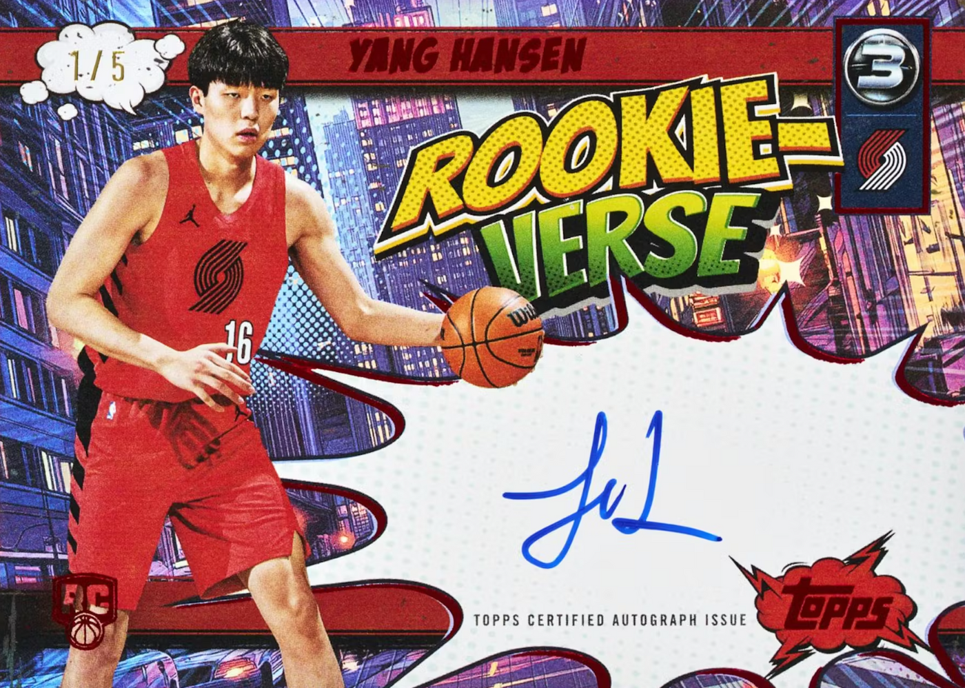 2025-26 Topps Three Basketball Hobby Box