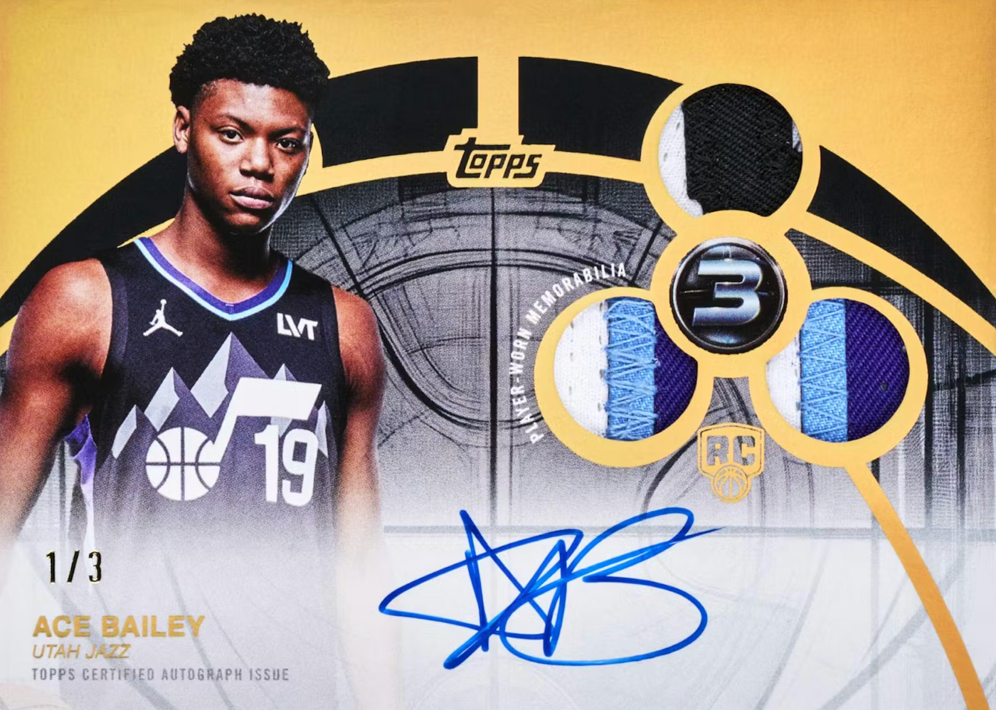2025-26 Topps Three Basketball Hobby Box