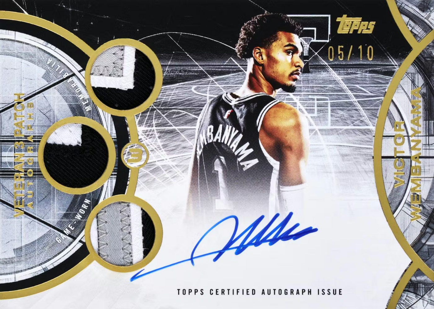 2025-26 Topps Three Basketball Hobby Box