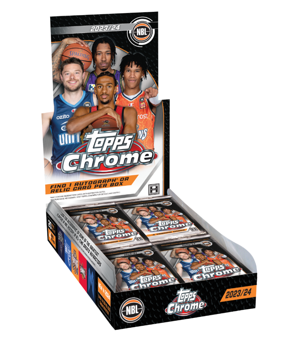 2023-24 Topps NBL Chrome Basketball Hobby Box