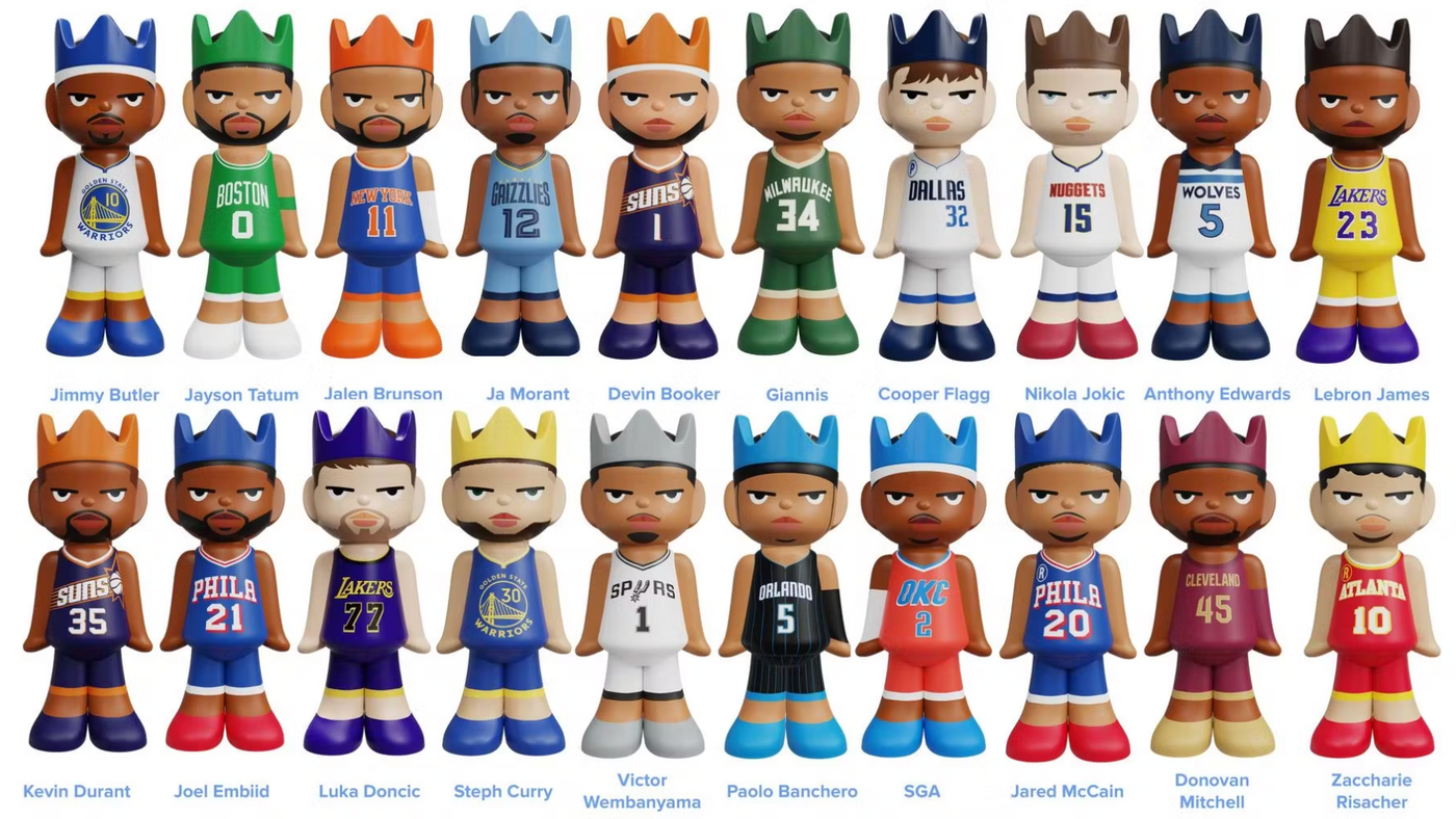 2025 Ghostwrite x NBA Game Face Basketball Blind Box