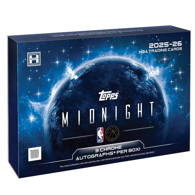 2025-26 Topps Midnight Basketball Hobby Box