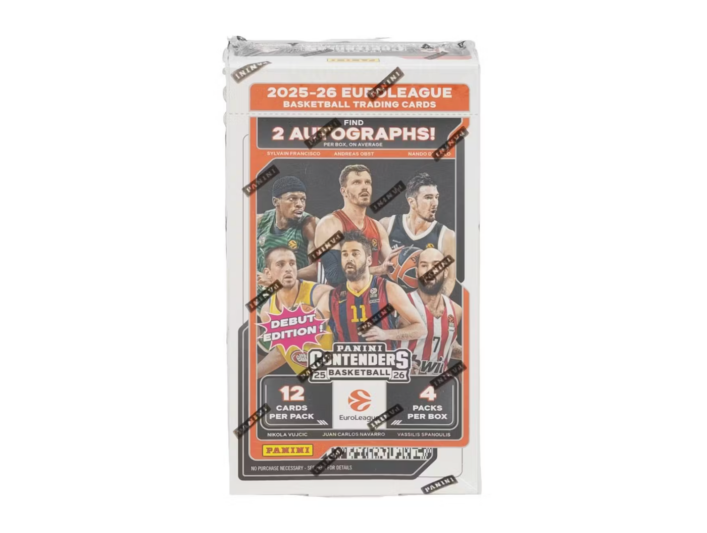2025-26 Panini Contenders EuroLeague Basketball Hobby Box