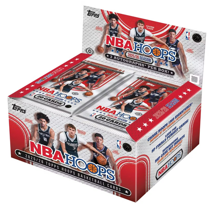 2025-26 Topps Hoops Basketball Hobby Jumbo Box
