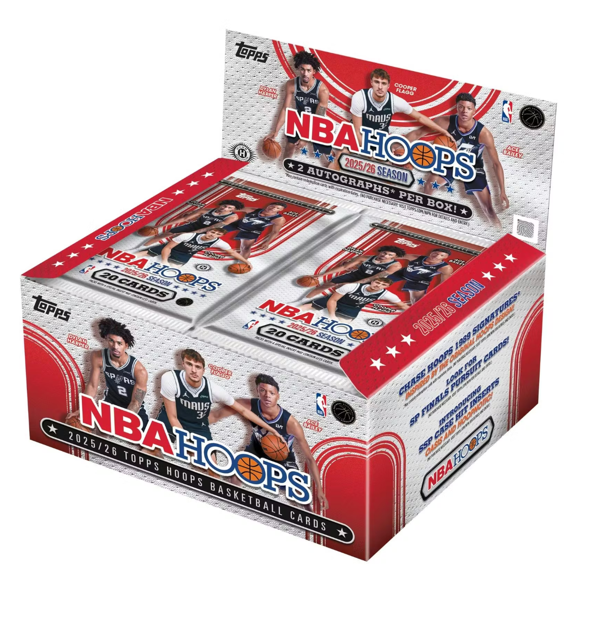 2025-26 Topps Hoops Basketball Hobby Jumbo Box