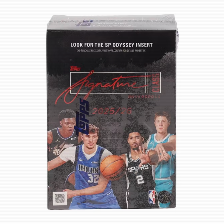 2025-26 Topps Signature Class Basketball Blaster Box
