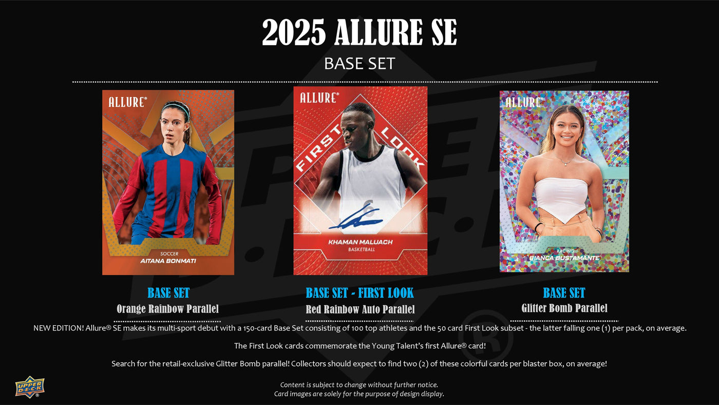 2025 Upper Deck Allure SE Multi-Sport Blaster Box