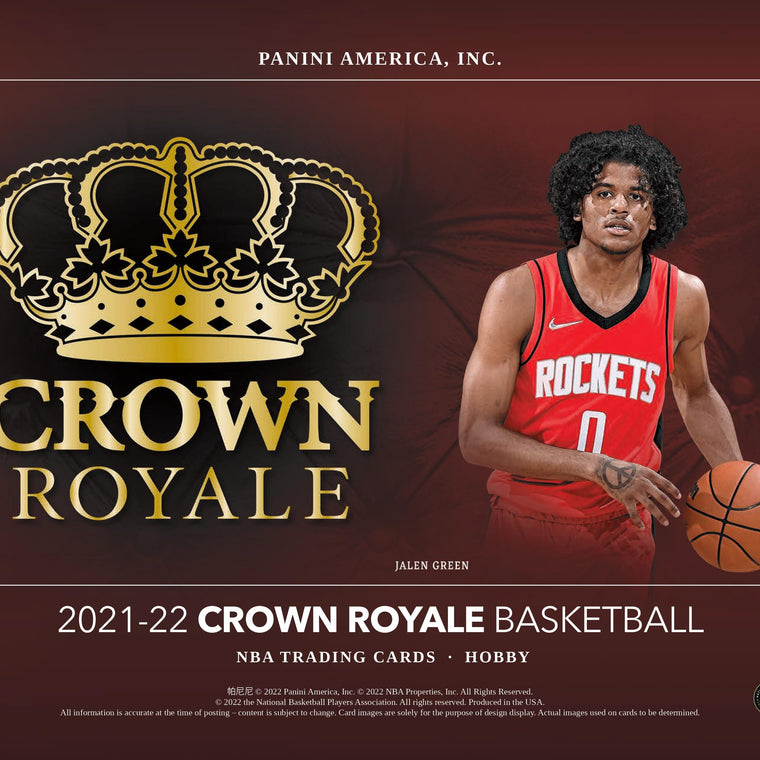 2021-22 Panini Crown Royale Basketball Hobby Box
